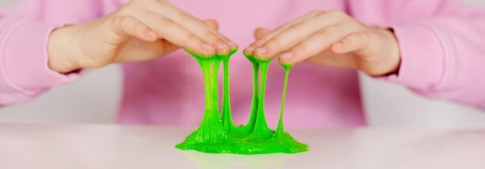 enlever slime sur tissu